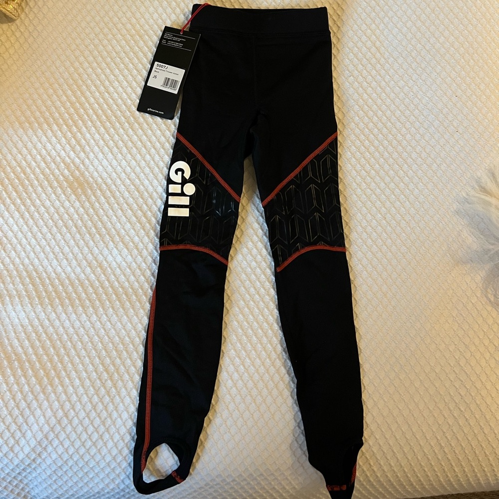 Gill sailing JS hydrophobe trouser, black NWT